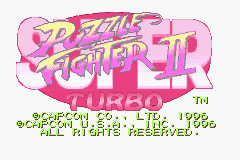Super Puzzle Fighter 2 screenshot 3 for GameBoy Advance